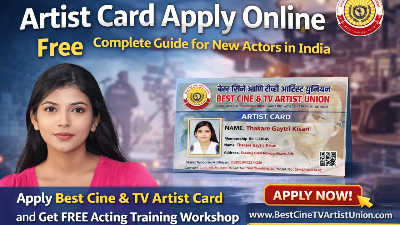 Artist Card Apply Online Free